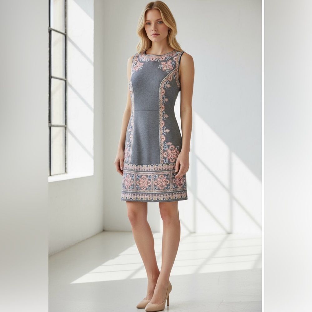 Maeve Anthropologie  Neoprene Shift Dress